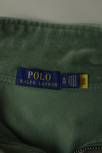 Ralph Lauren velours/corduroy trui met kwart rits - XL