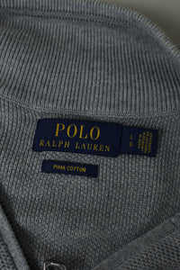 Ralph Lauren trui met kwart rits - L