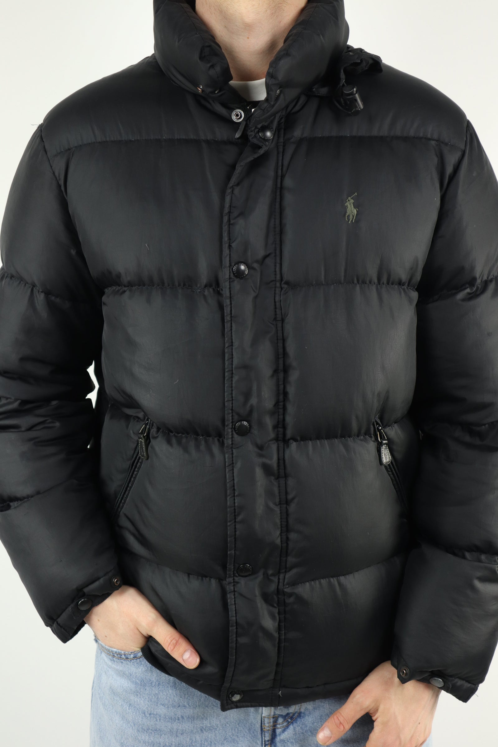 Ralph Lauren gewatteerde winterjas - M