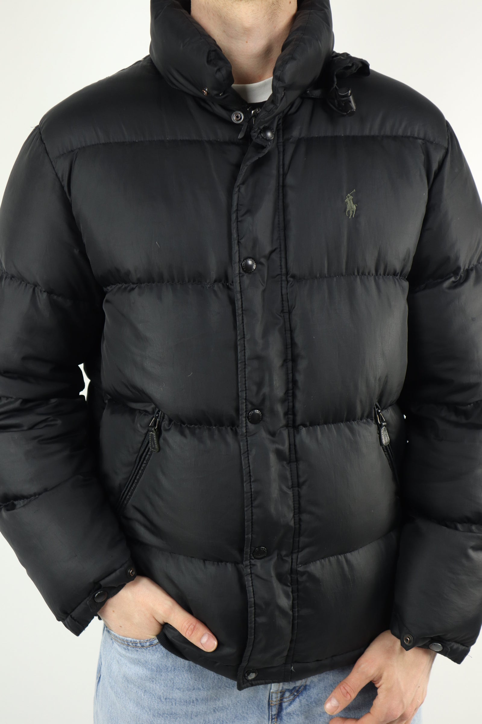 Ralph Lauren gewatteerde winterjas - M