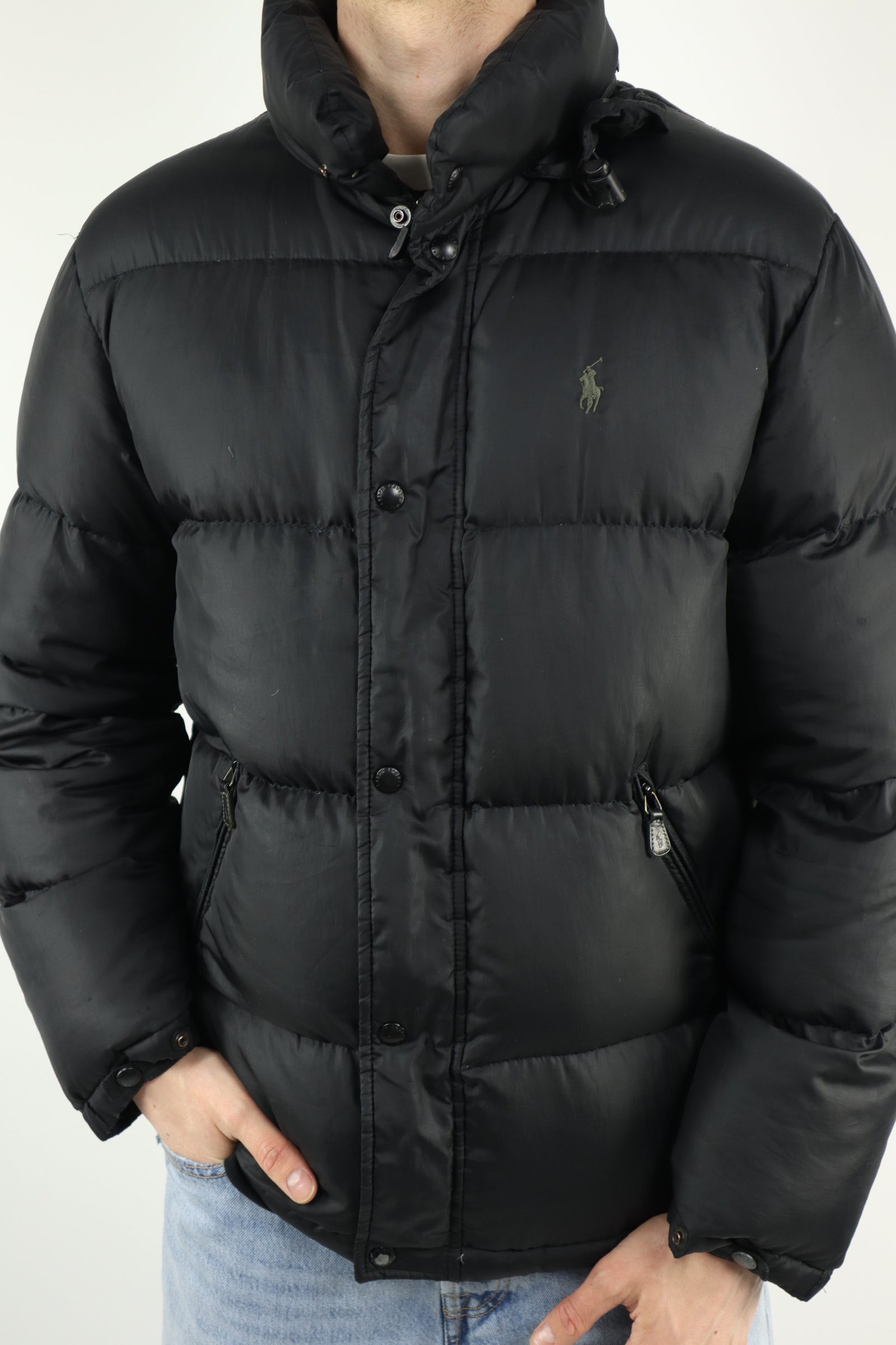 Ralph Lauren gewatteerde winterjas - M