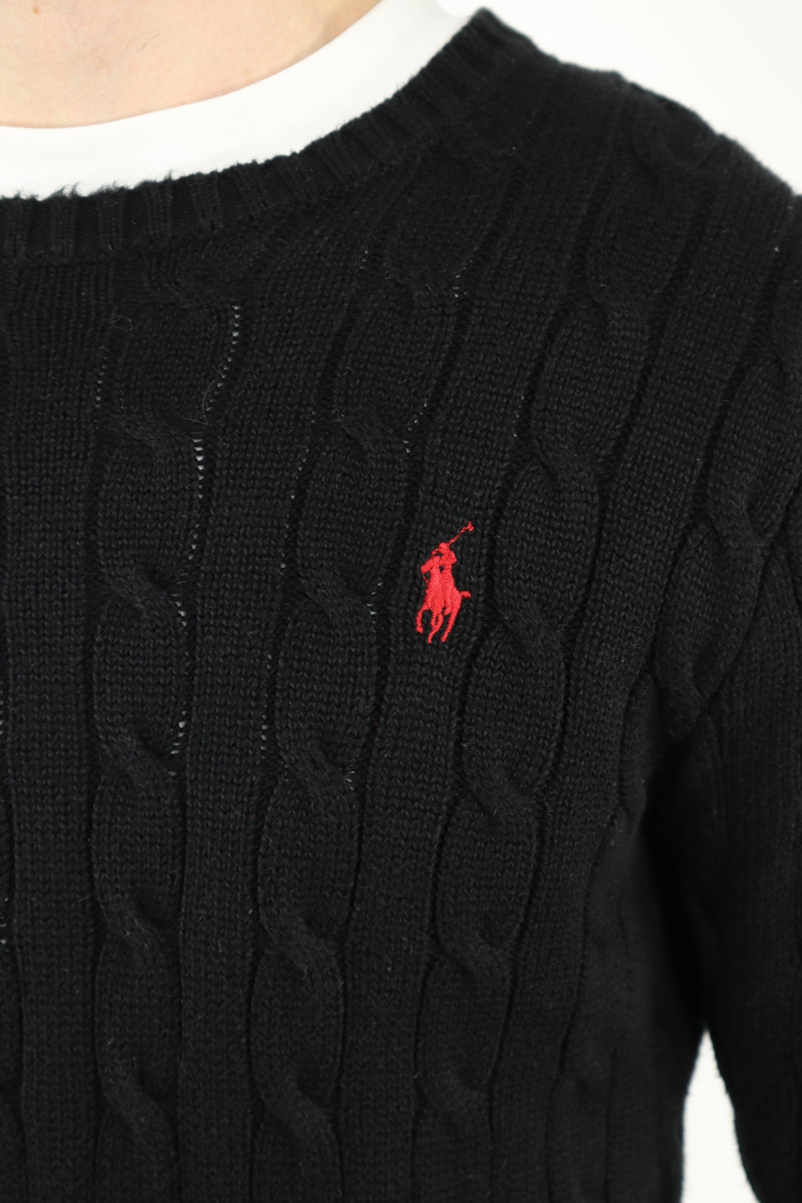 Ralph Lauren kabeltrui - S