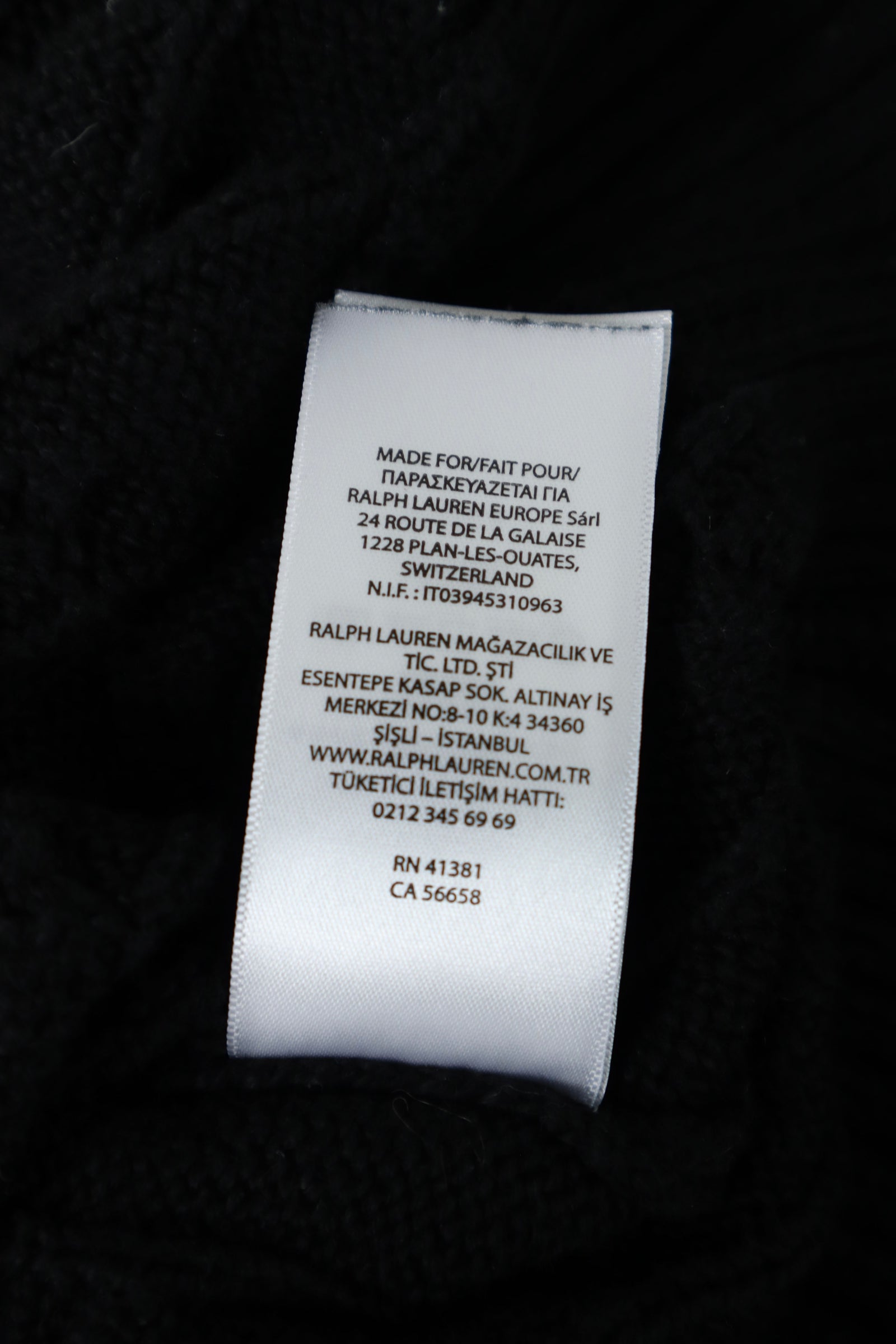 Ralph Lauren kabeltrui - S