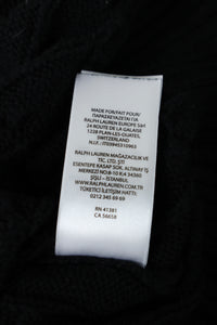 Ralph Lauren kabeltrui met ronde hals - S