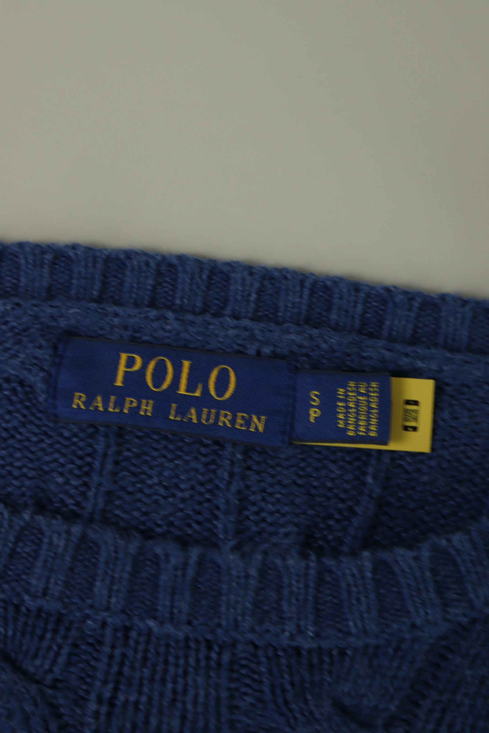 Ralph Lauren kabeltrui - S