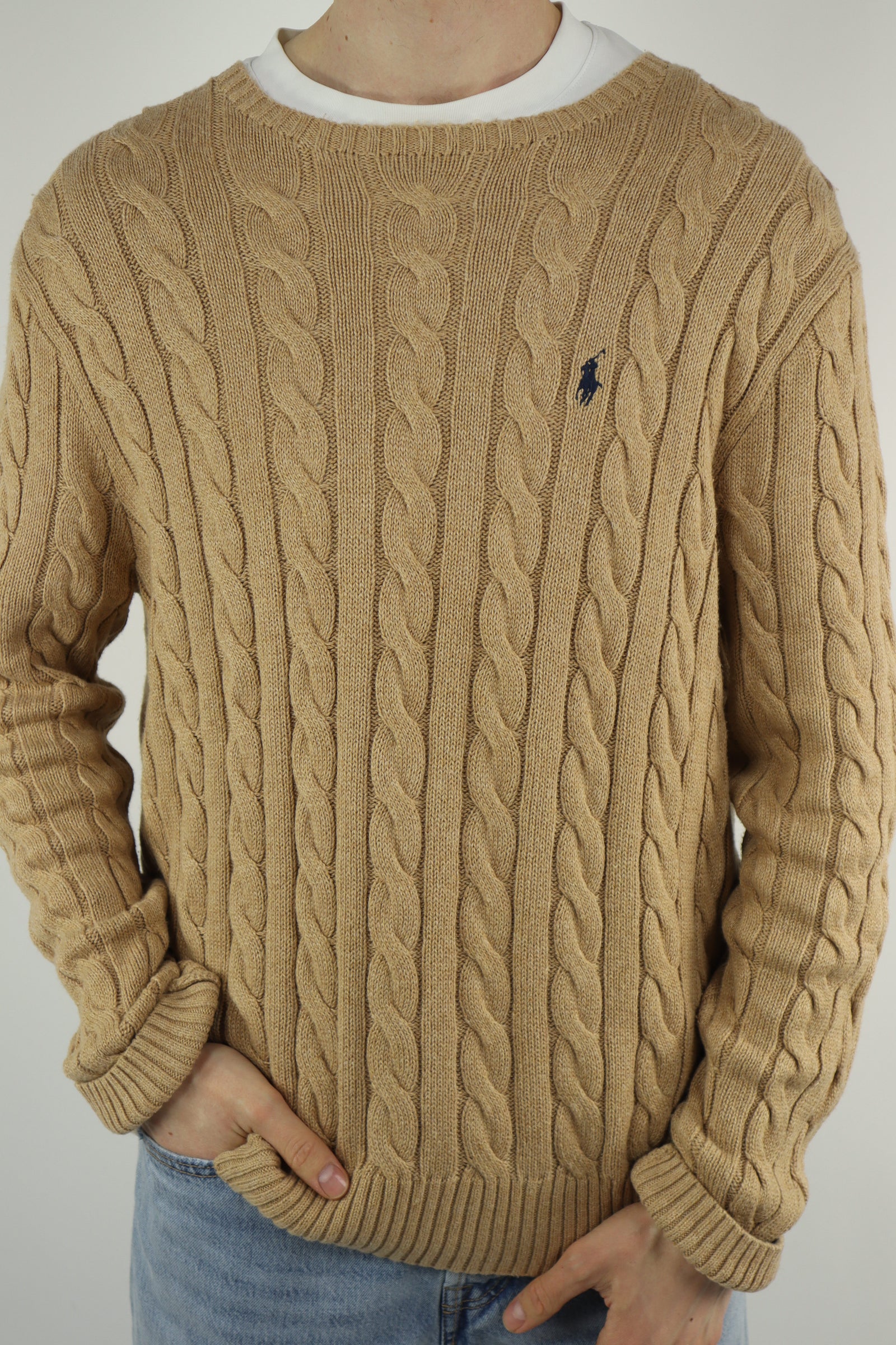 Ralph Lauren trui met ronde hals - L