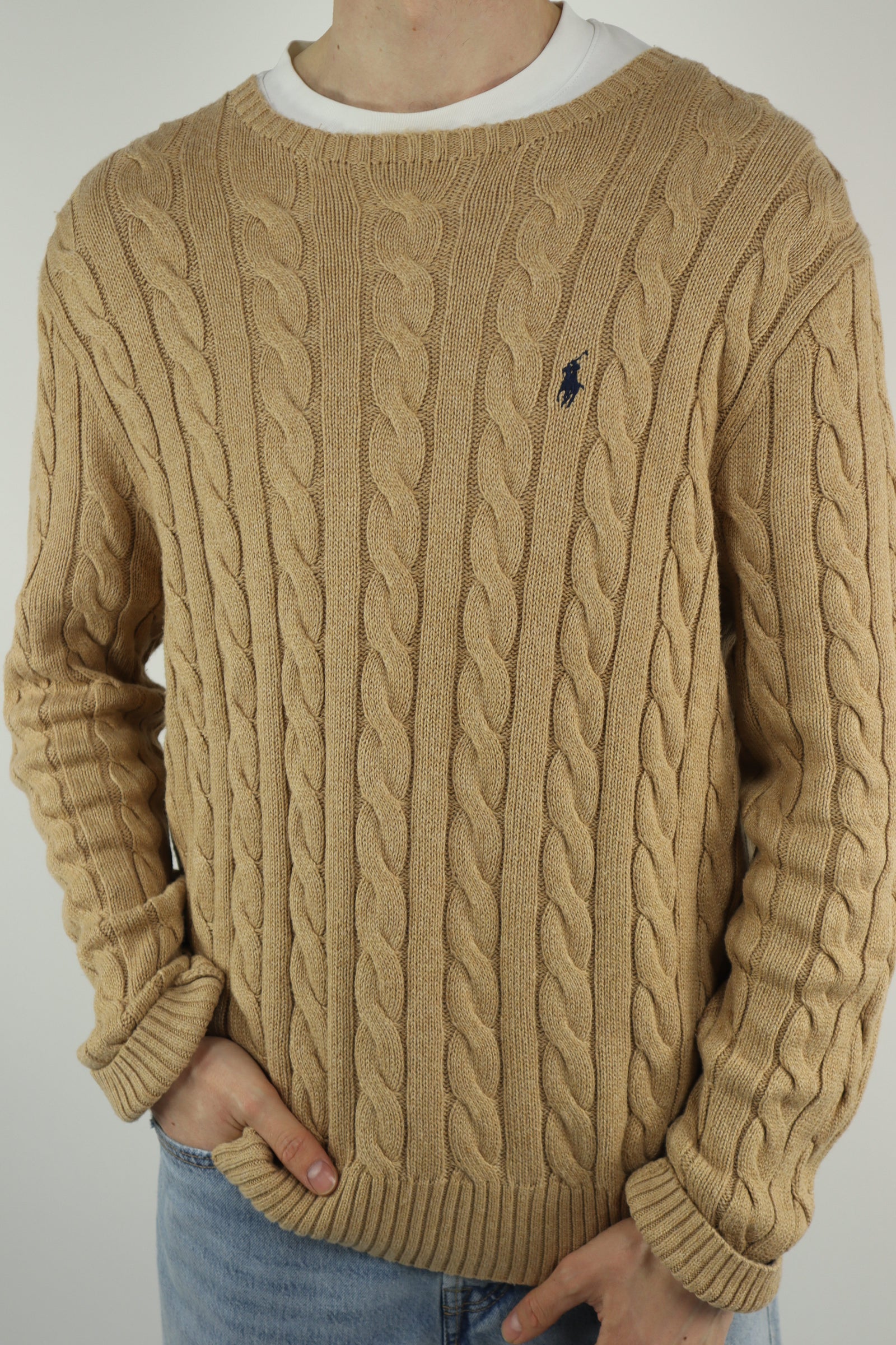 Ralph Lauren trui met ronde hals - L