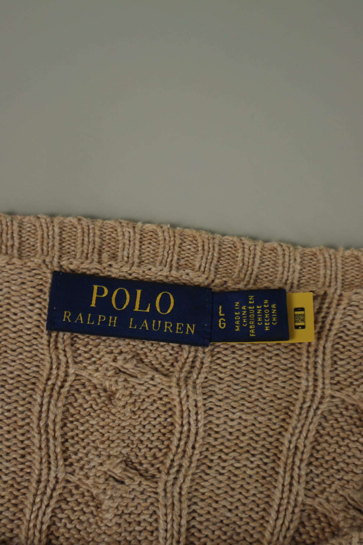 Ralph Lauren trui met ronde hals - L
