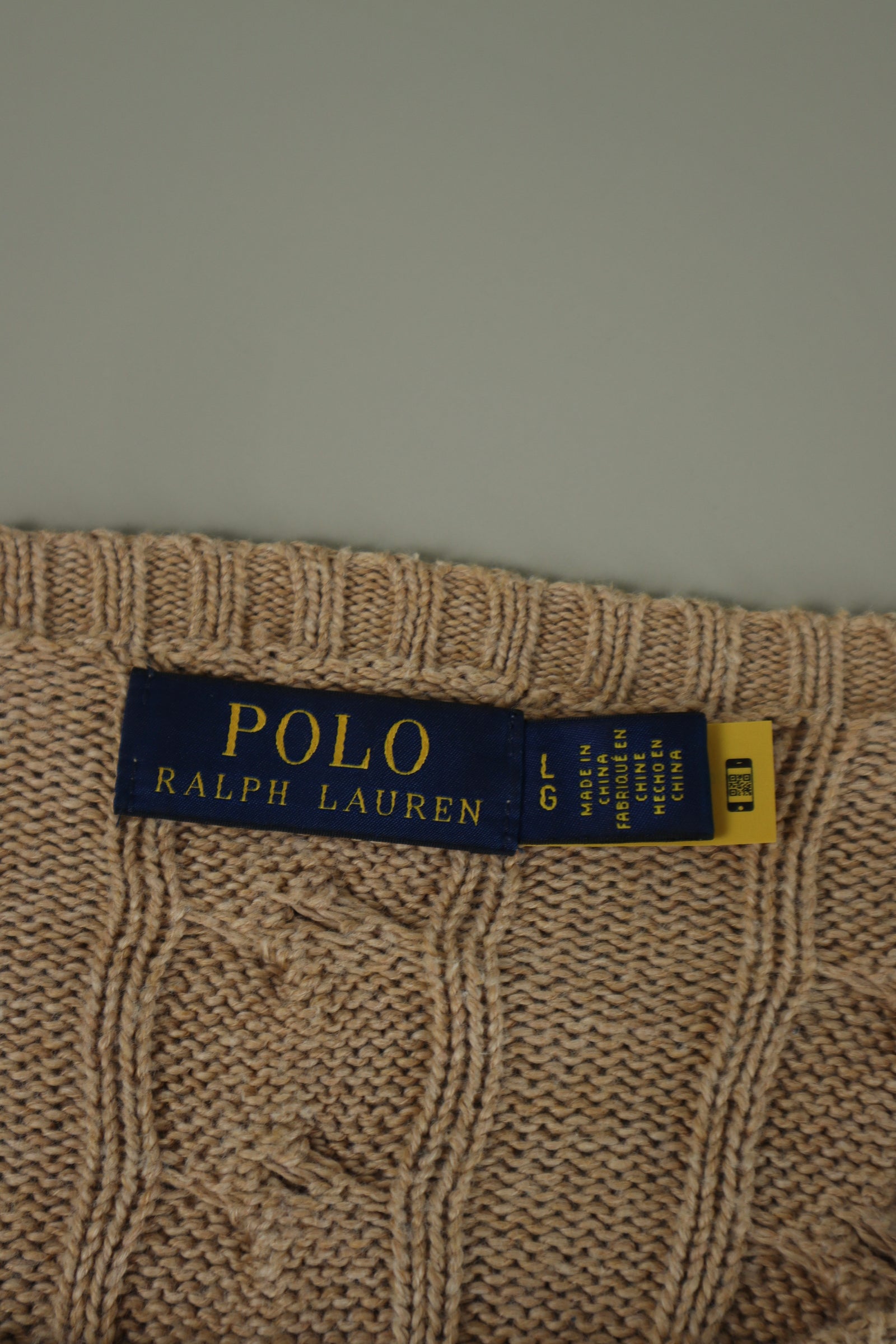 Ralph Lauren trui met ronde hals - L