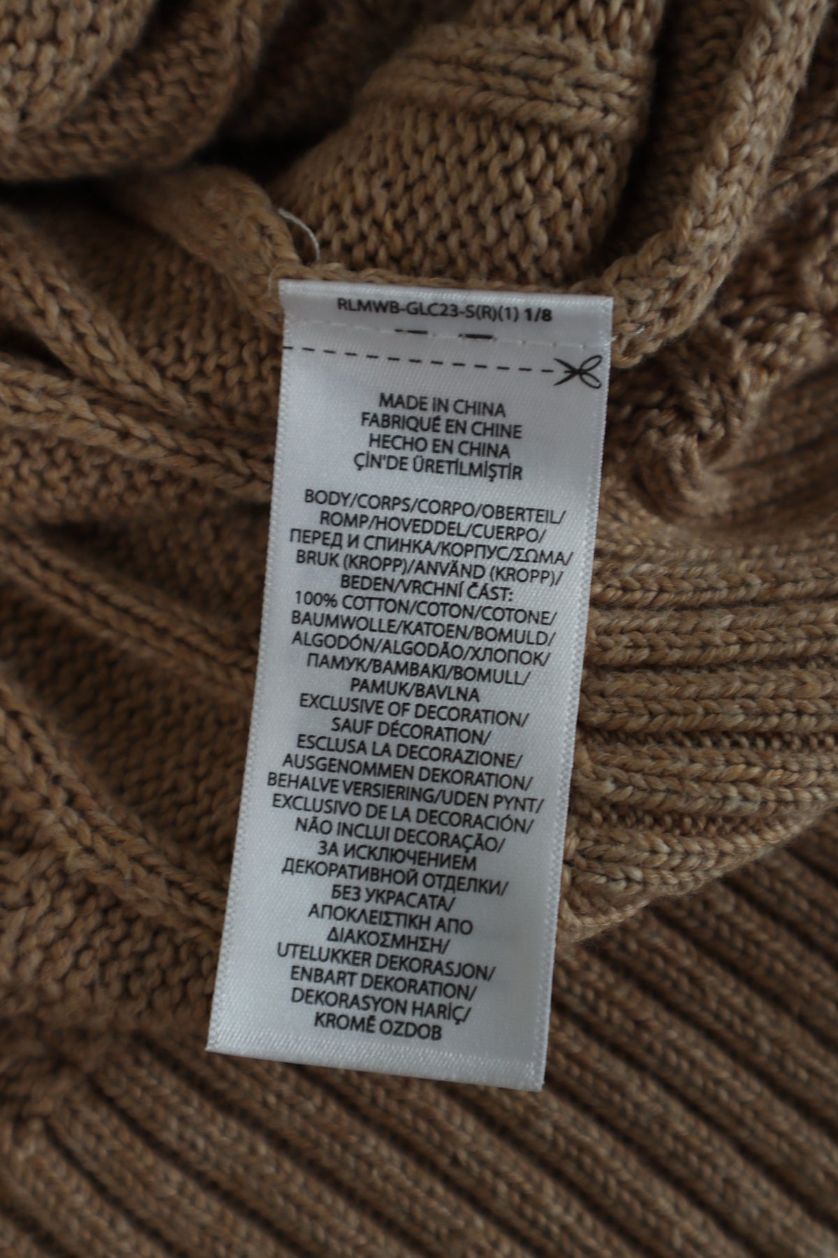 Ralph Lauren trui met ronde hals - L