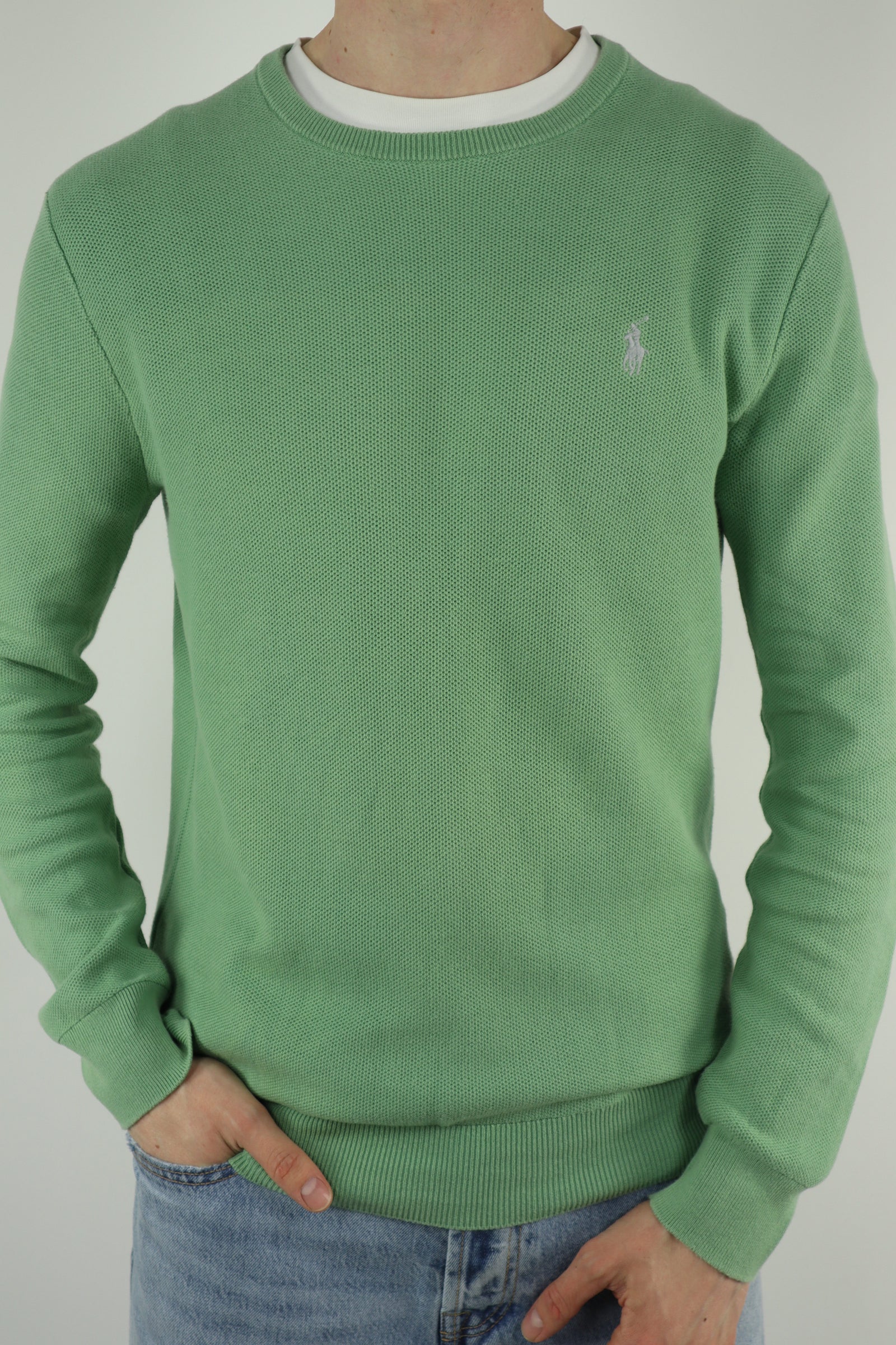 Ralph Lauren trui met ronde hals - S