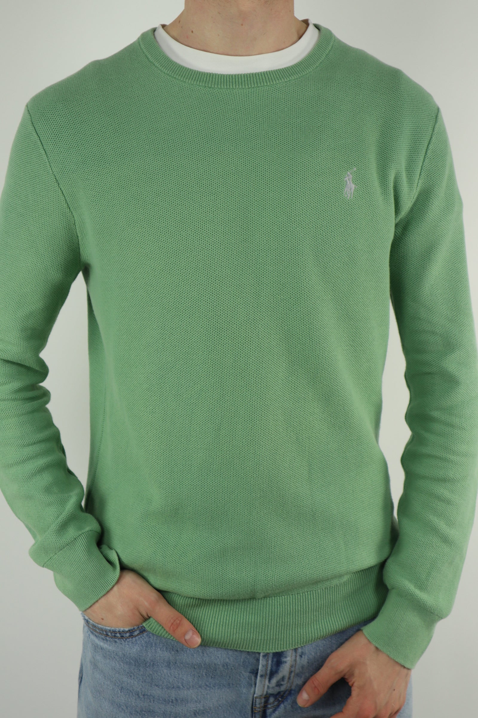 Ralph Lauren trui met ronde hals - S