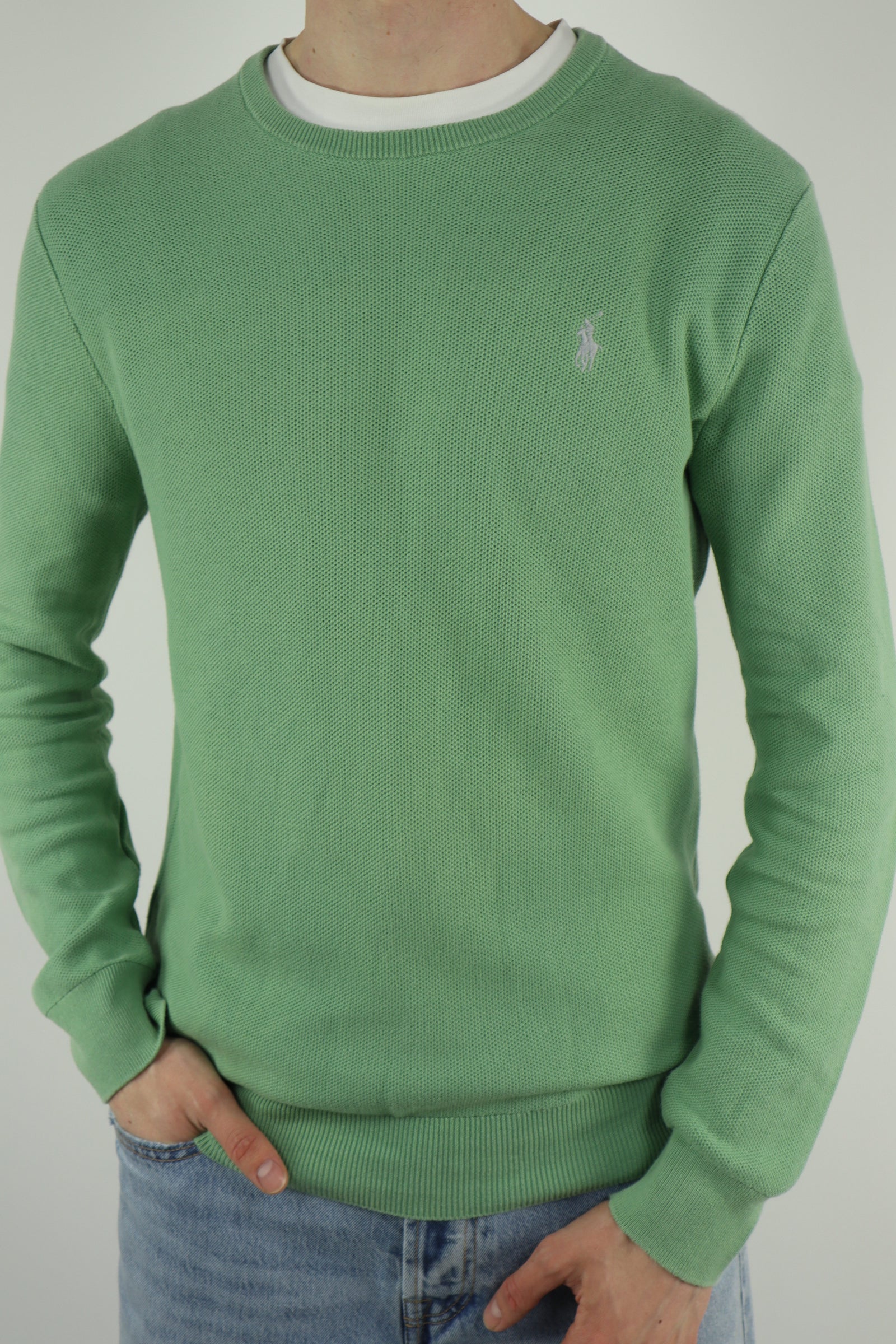 Ralph Lauren trui met ronde hals - S