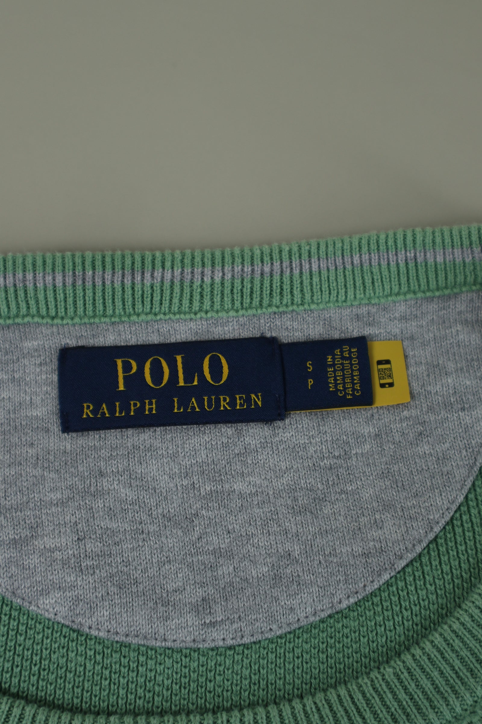 Ralph Lauren trui met ronde hals - S