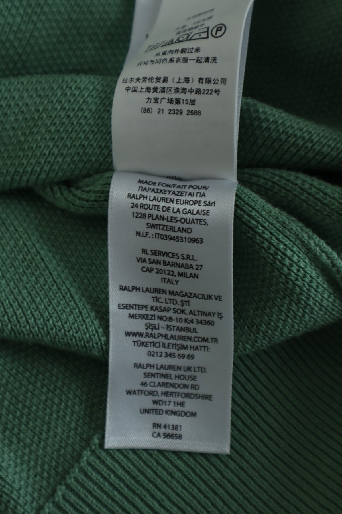 Ralph Lauren trui met ronde hals - S