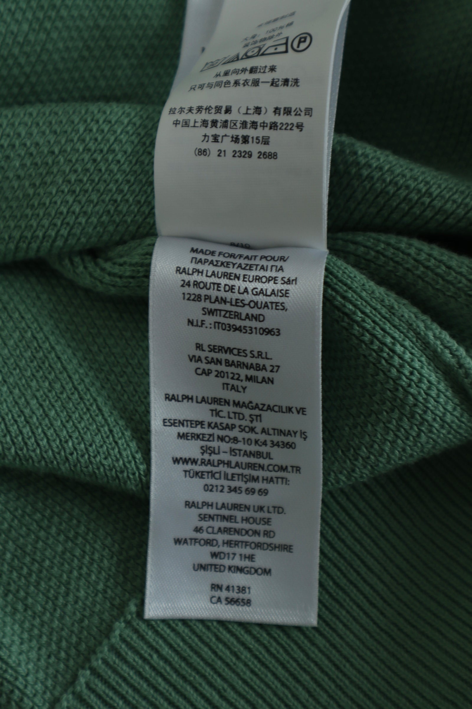 Ralph Lauren trui met ronde hals - S