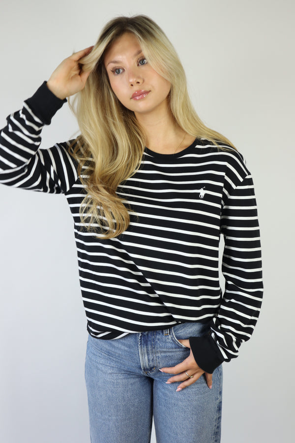 Ralph Lauren trui met ronde hals - M