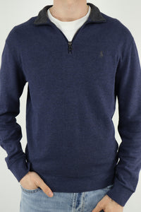 Ralph Lauren trui met kwart rits - S