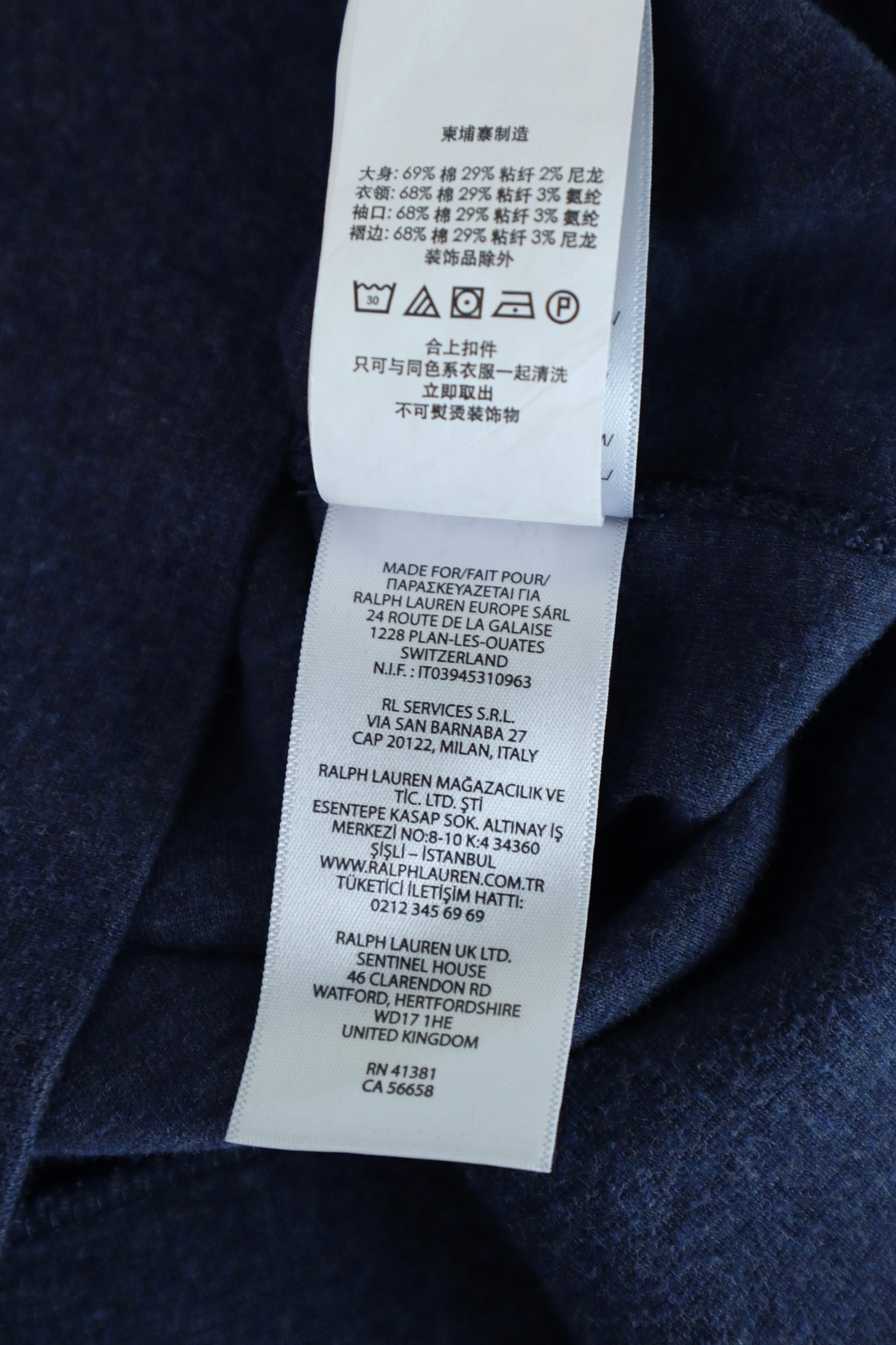 Ralph Lauren quarter zip - S