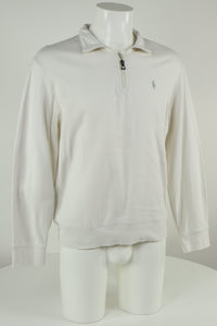 Ralph Lauren trui met kwart rits - M