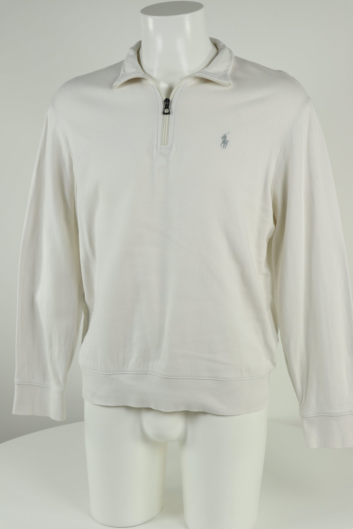 Ralph Lauren trui met kwart rits - M