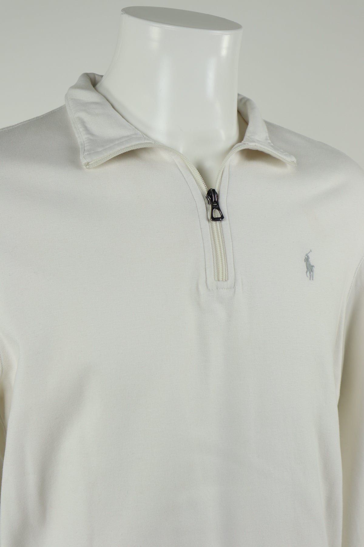 Ralph Lauren trui met kwart rits - M