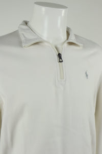 Ralph Lauren trui met kwart rits - M