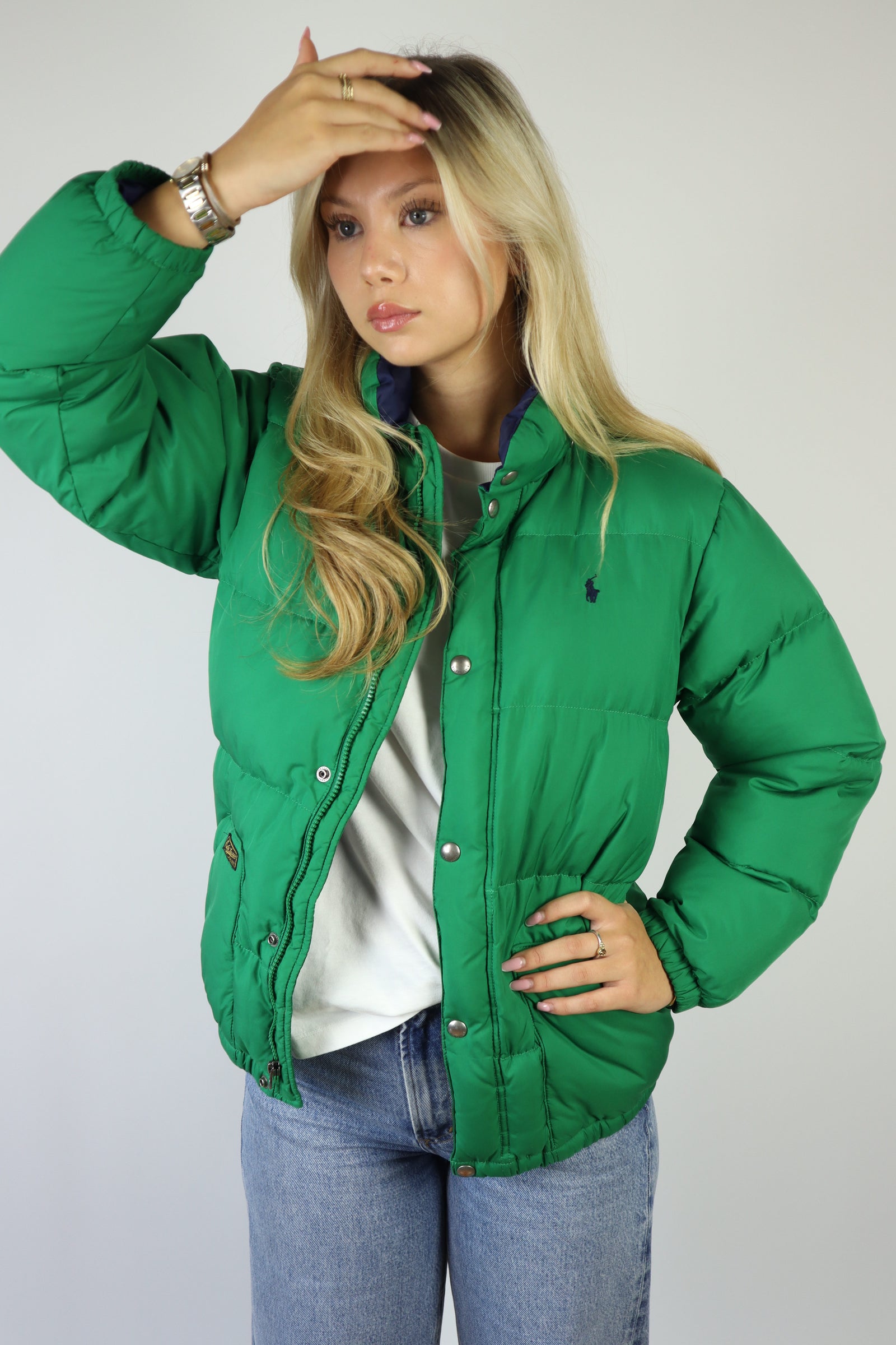Ralph Lauren gewatteerde winterjas - XS
