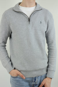 Ralph Lauren trui met kwart rits - M