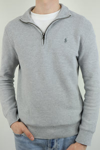 Ralph Lauren trui met kwart rits - M