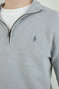 Ralph Lauren trui met kwart rits - M