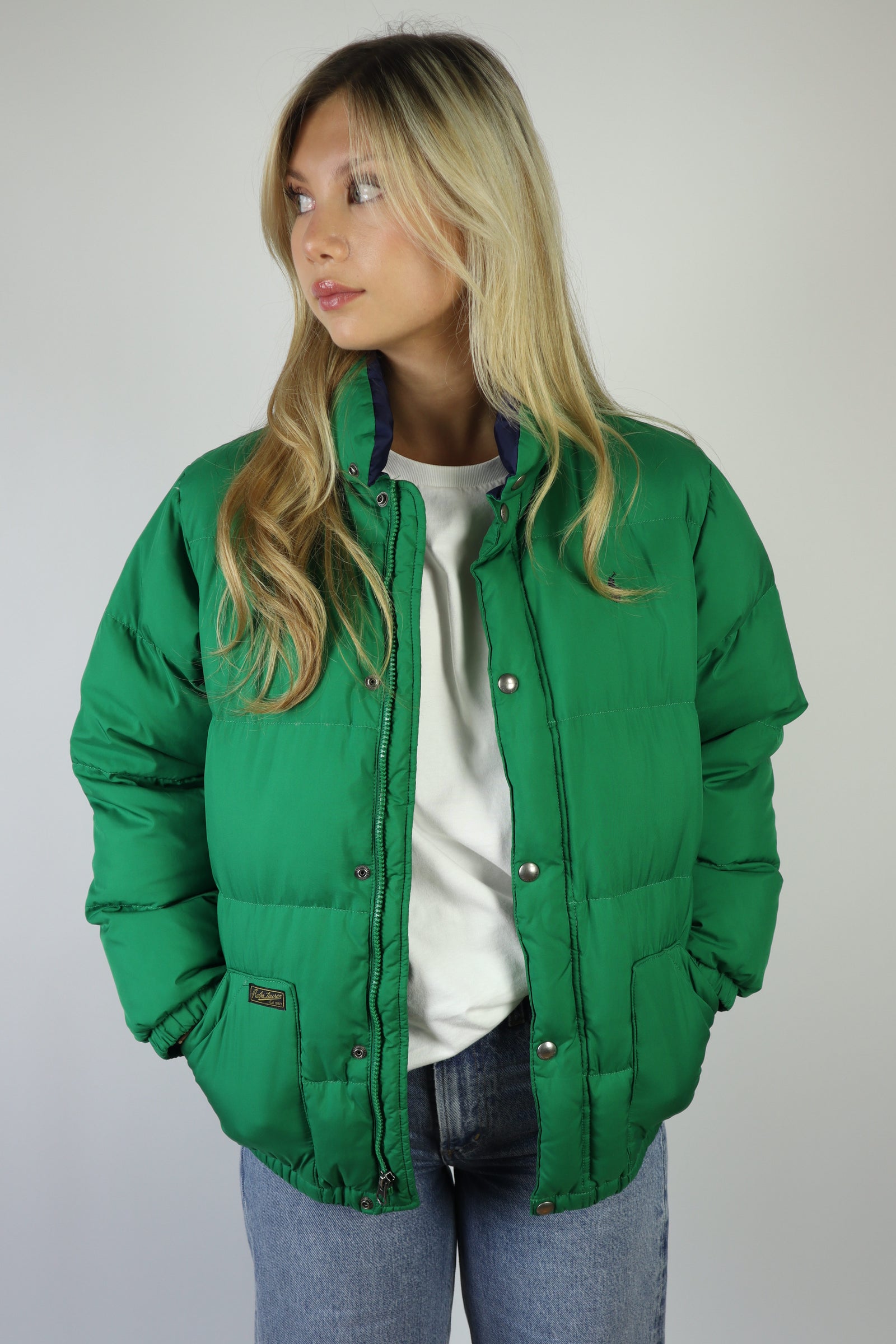 Ralph Lauren gewatteerde winterjas - XS