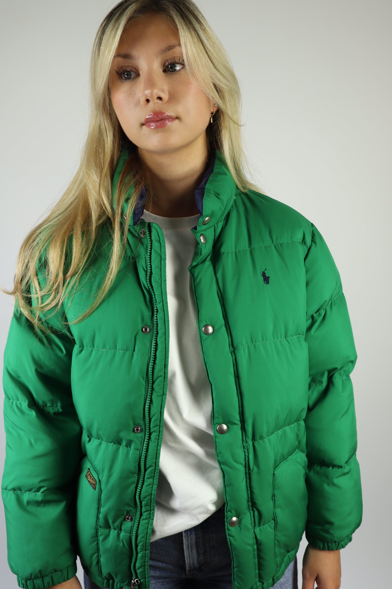 Ralph Lauren gewatteerde winterjas - XS