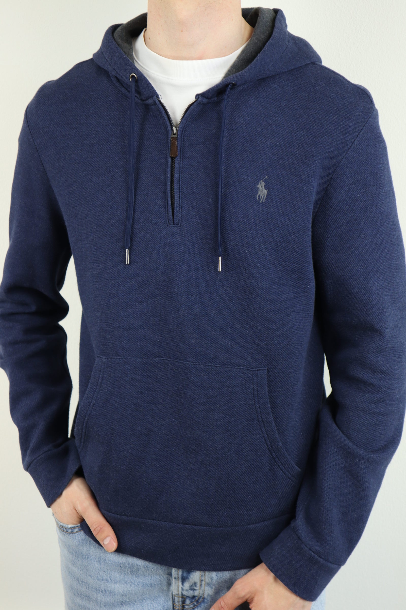 Ralph Lauren quarter zip hoodie - M