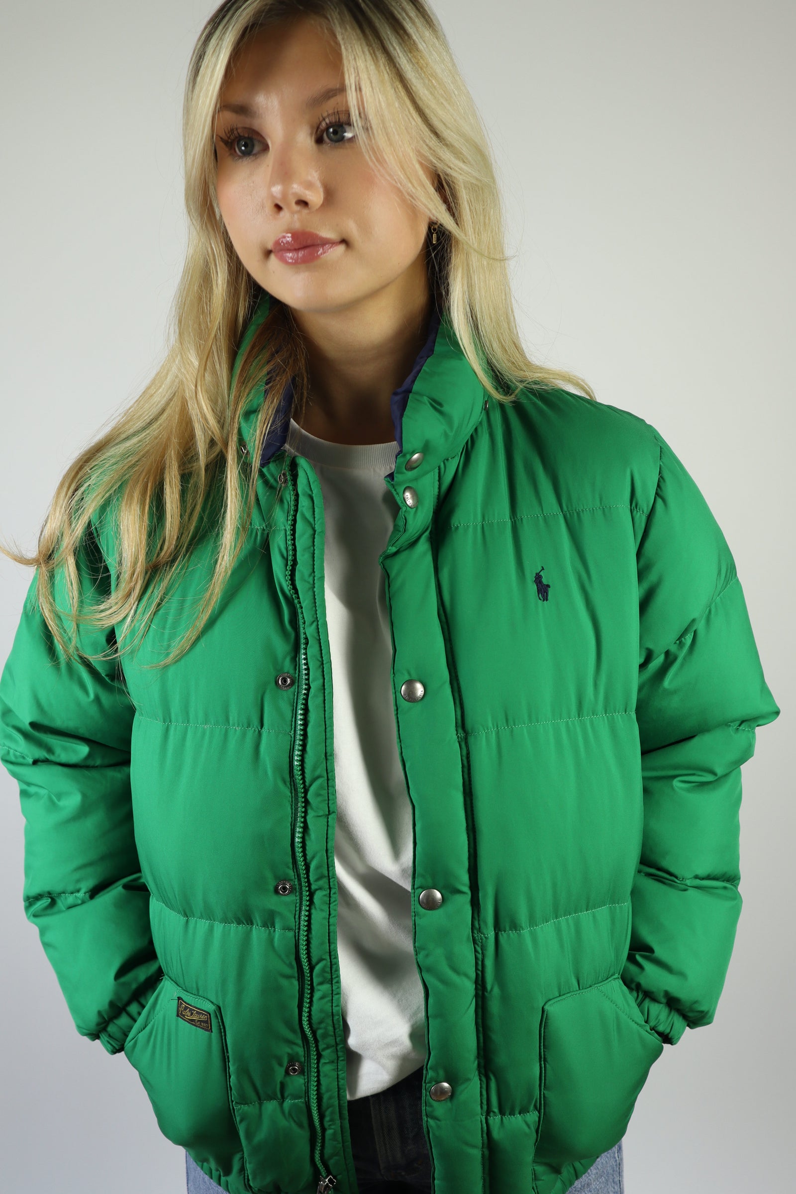 Ralph Lauren gewatteerde winterjas - XS
