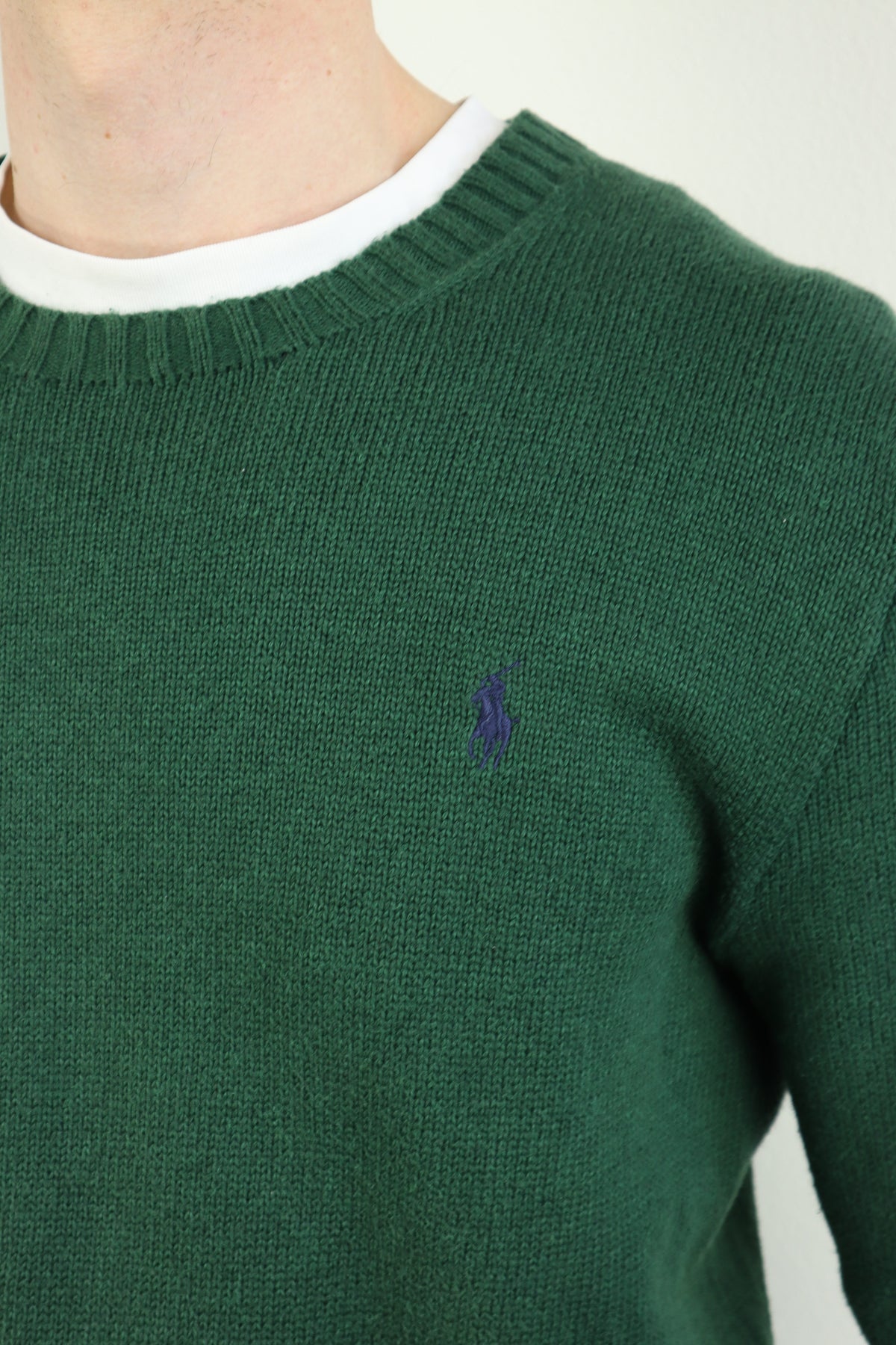 Ralph Lauren trui met ronde hals - M