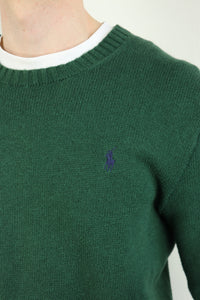 Ralph Lauren trui met ronde hals - M