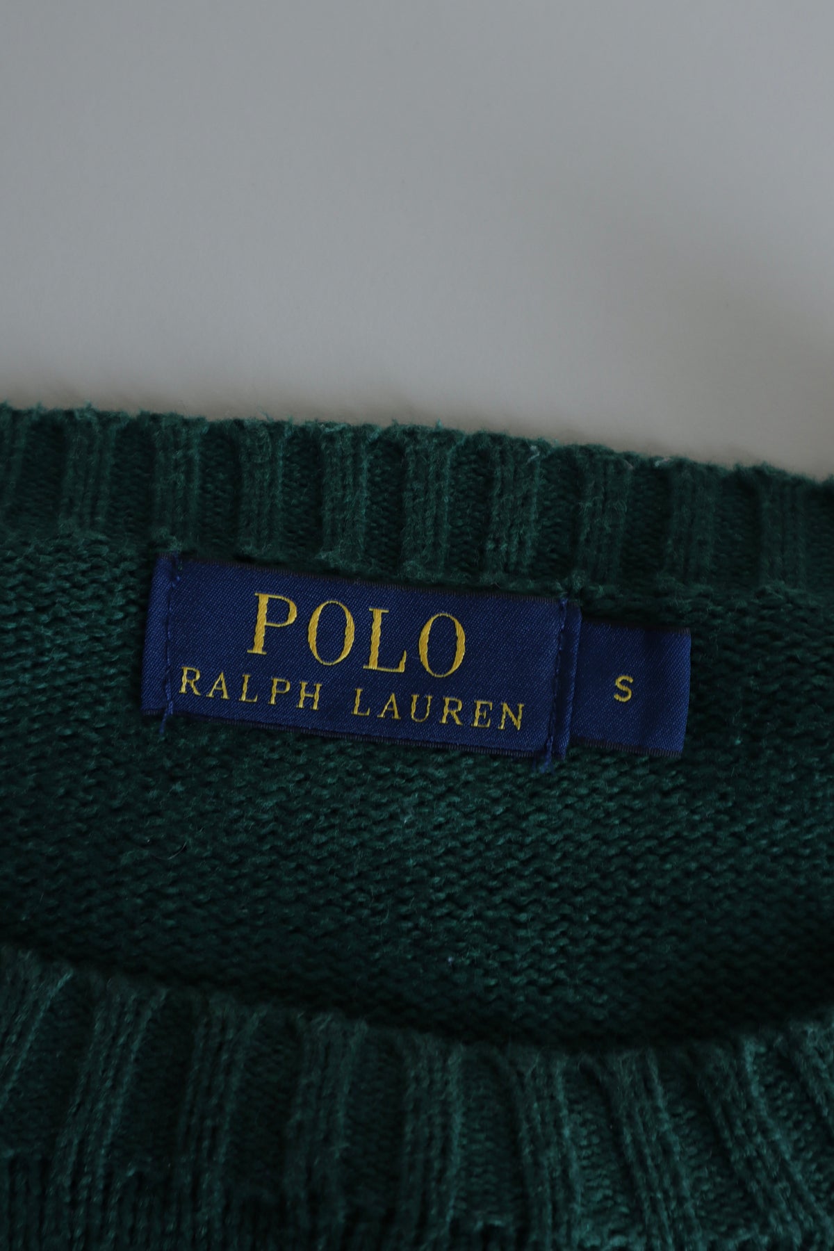 Ralph Lauren trui met ronde hals - M