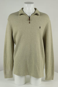 Ralph Lauren trui met kwart rits - L