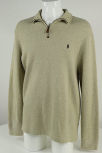 Ralph Lauren trui met kwart rits - L