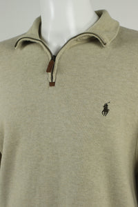 Ralph Lauren trui met kwart rits - L