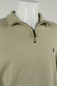 Ralph Lauren trui met kwart rits - L