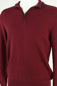 Ralph Lauren trui met kwart rits - M