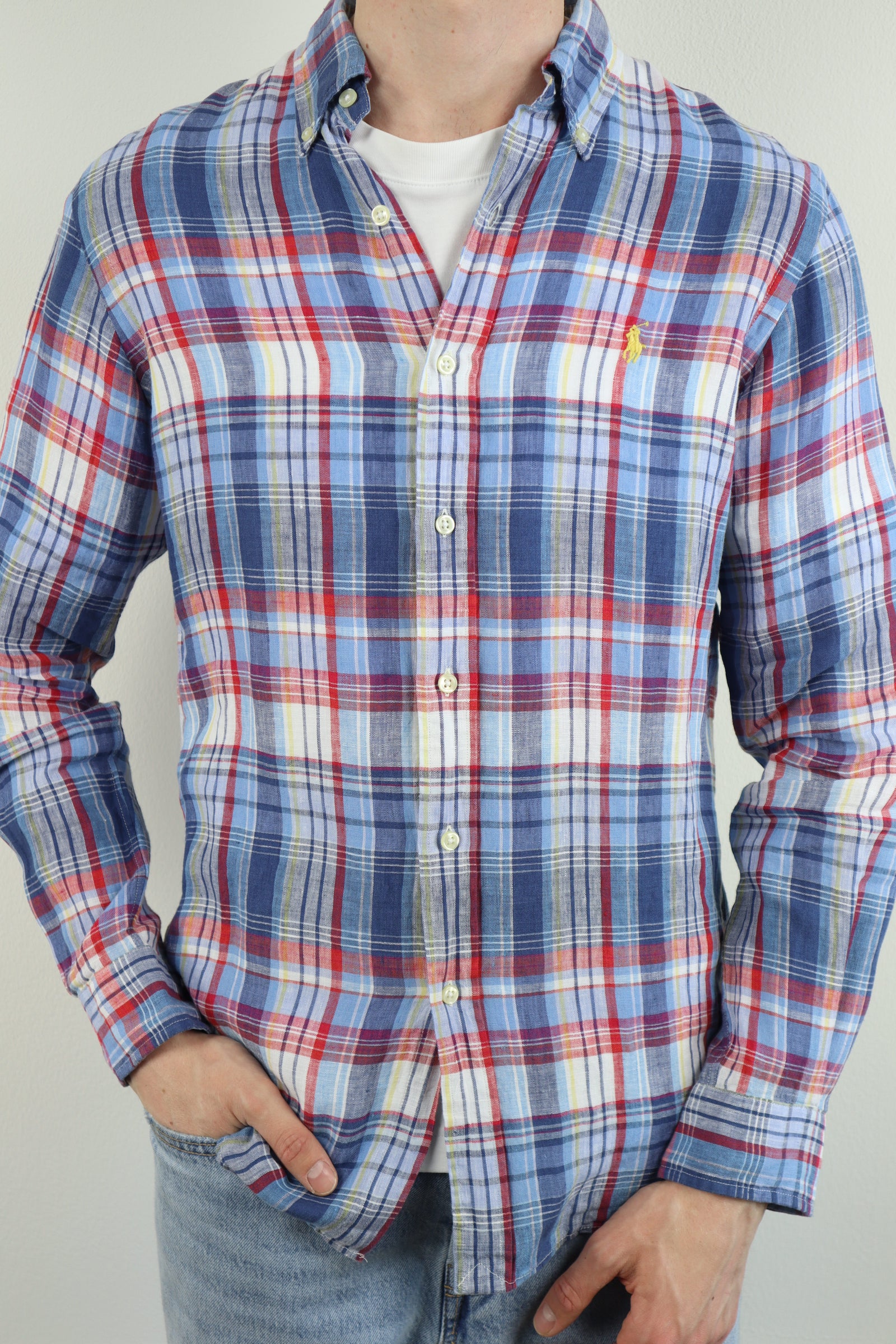 Ralph Lauren linnen overhemd - S