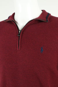 Ralph Lauren trui met kwart rits - M