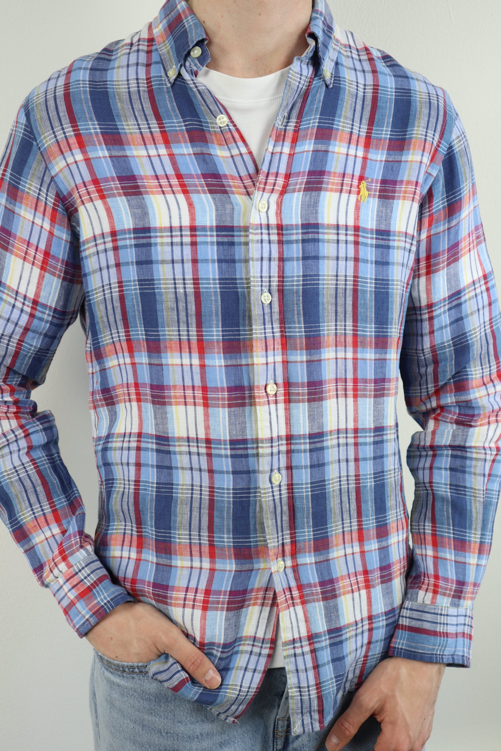 Ralph Lauren linnen overhemd - S