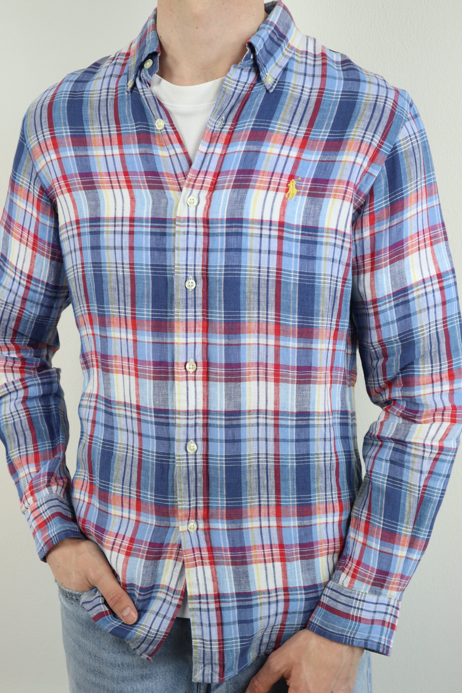 Ralph Lauren linnen overhemd - S