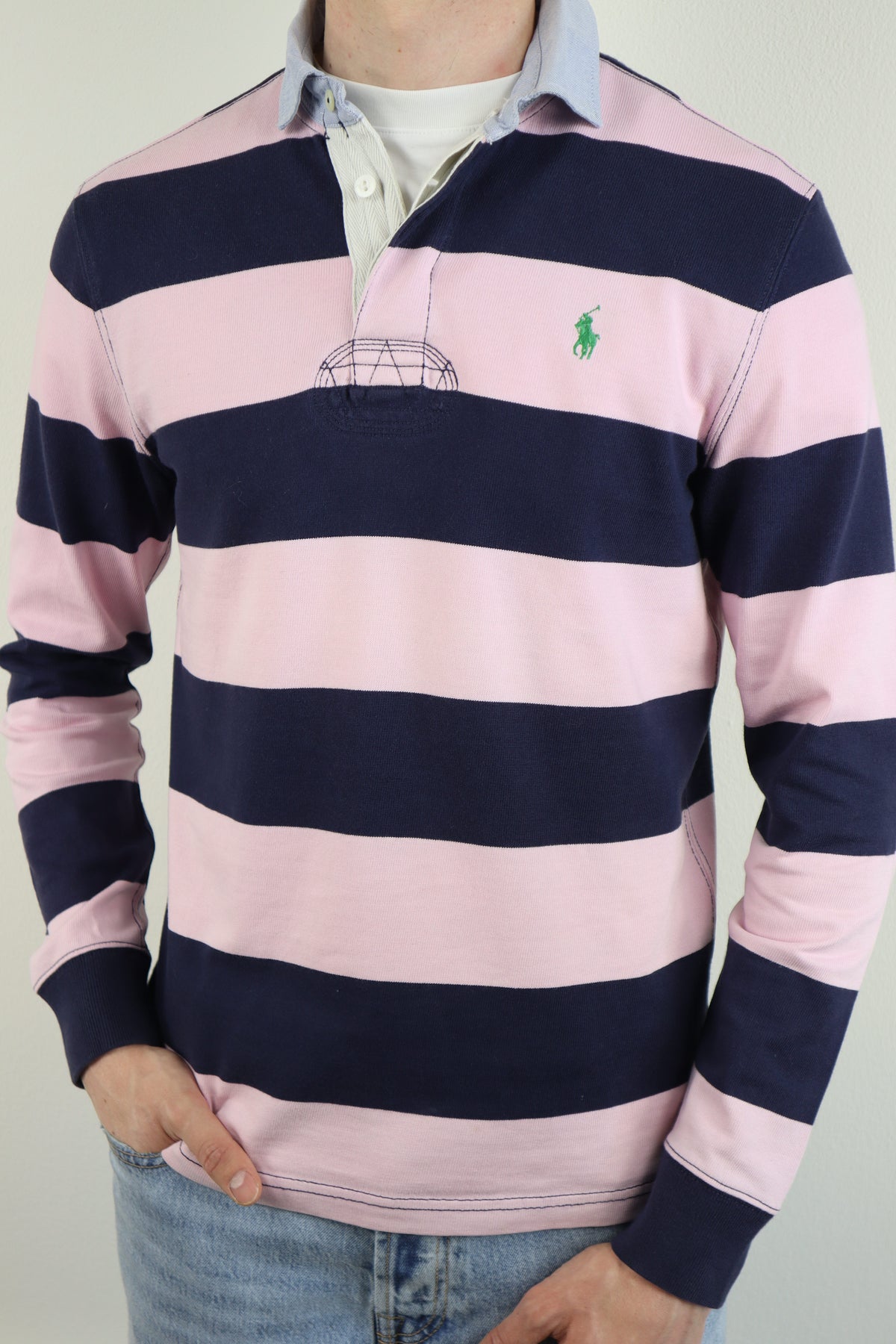 Ralph Lauren (rugby) polo shirt met lange mouw - S