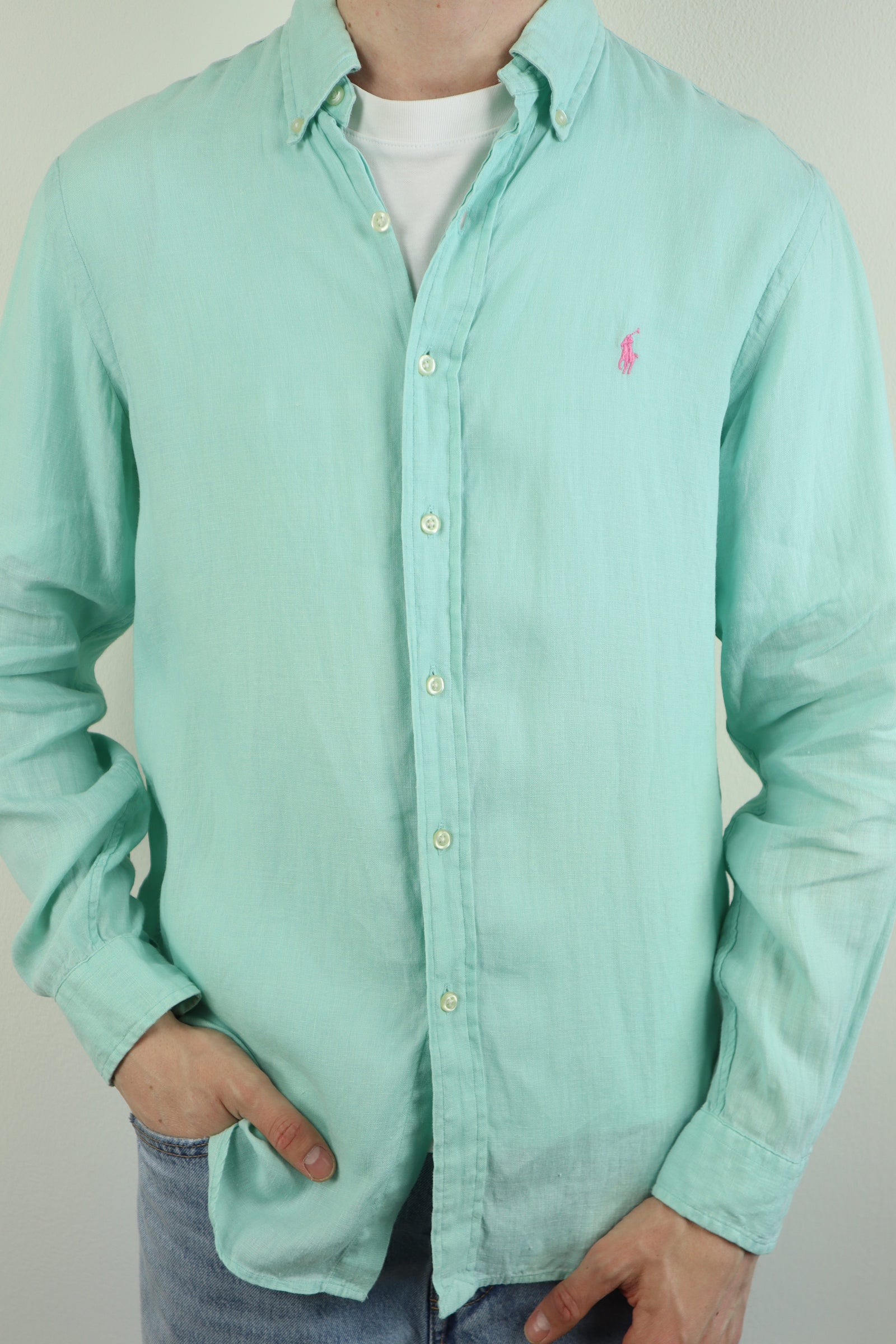 Ralph Lauren linnen overhemd - M