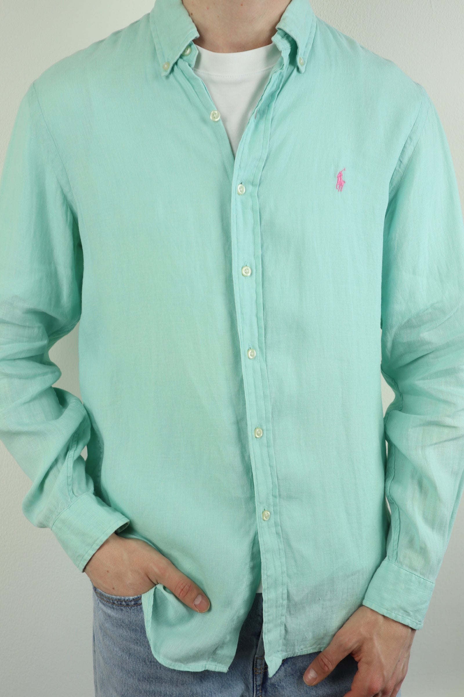 Ralph Lauren linnen overhemd - M